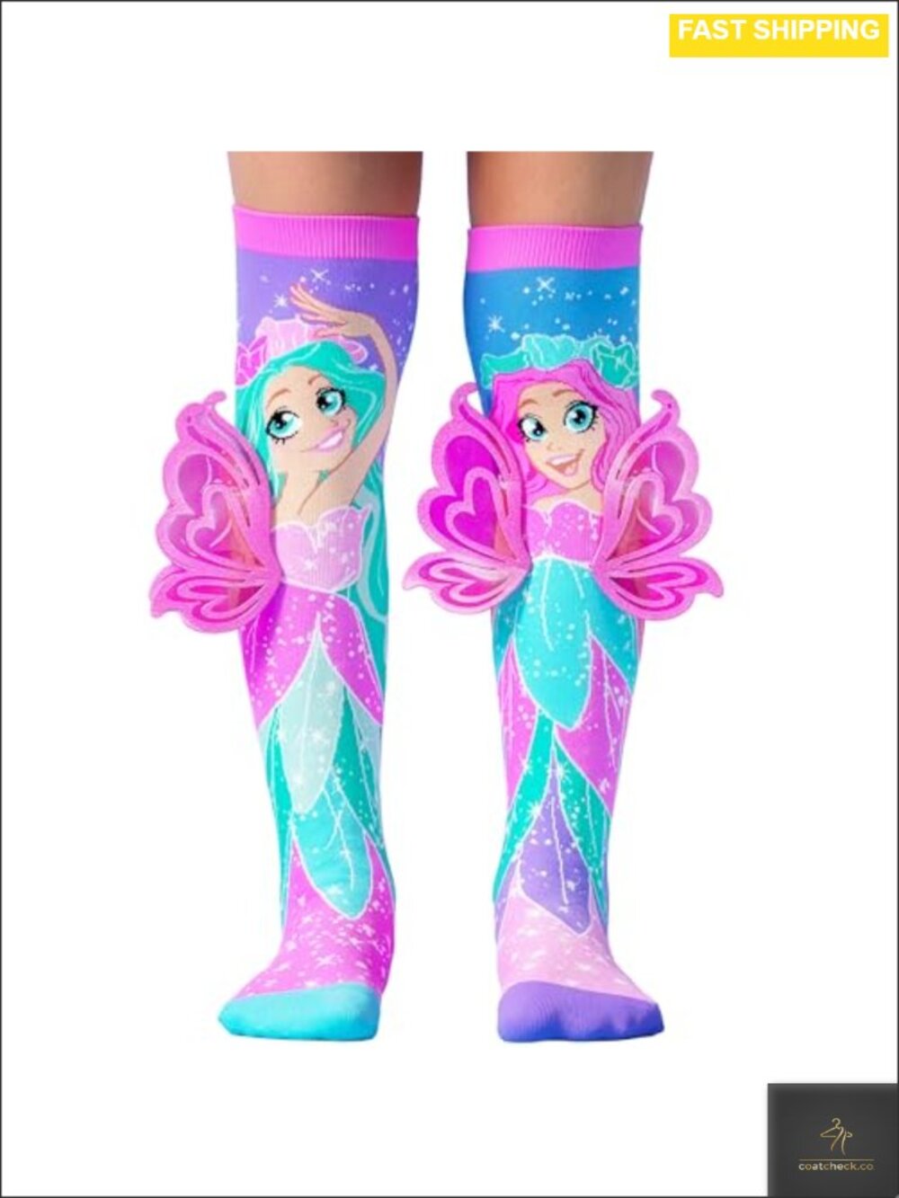MADMIA Fairy Knee-High Socks Nylon Stretch Dress-Up Party Wear